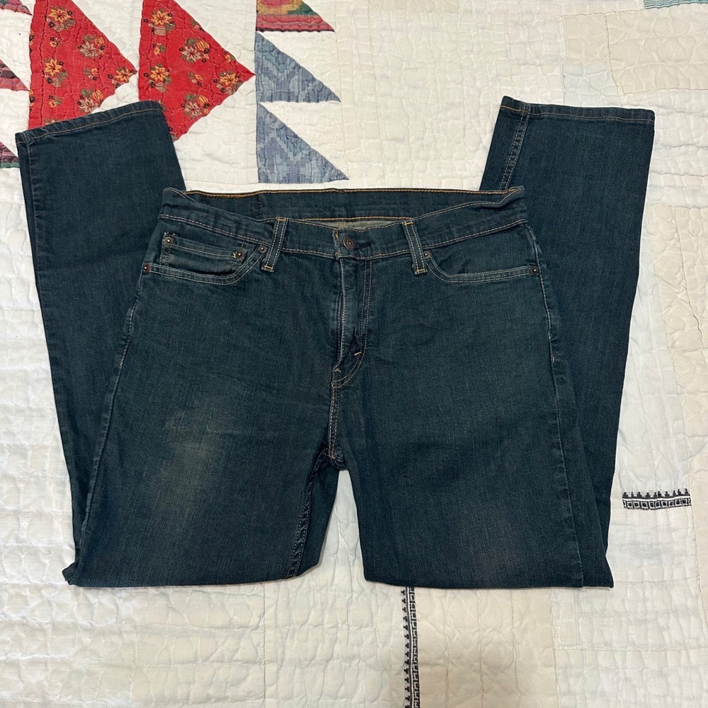 Levi's 511 Slim Fit Jeans Dark Wash Indigo W33 L30